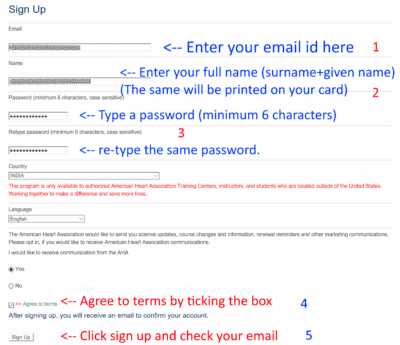 How to use cpr verify website properly | 2021 guide 3 CPR verify sign up